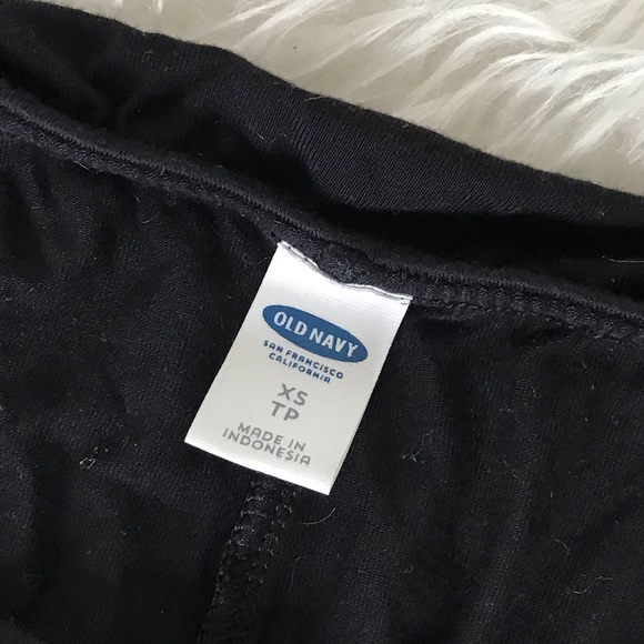 Old Navy black off the shoulder romper - Picture 5 of 6